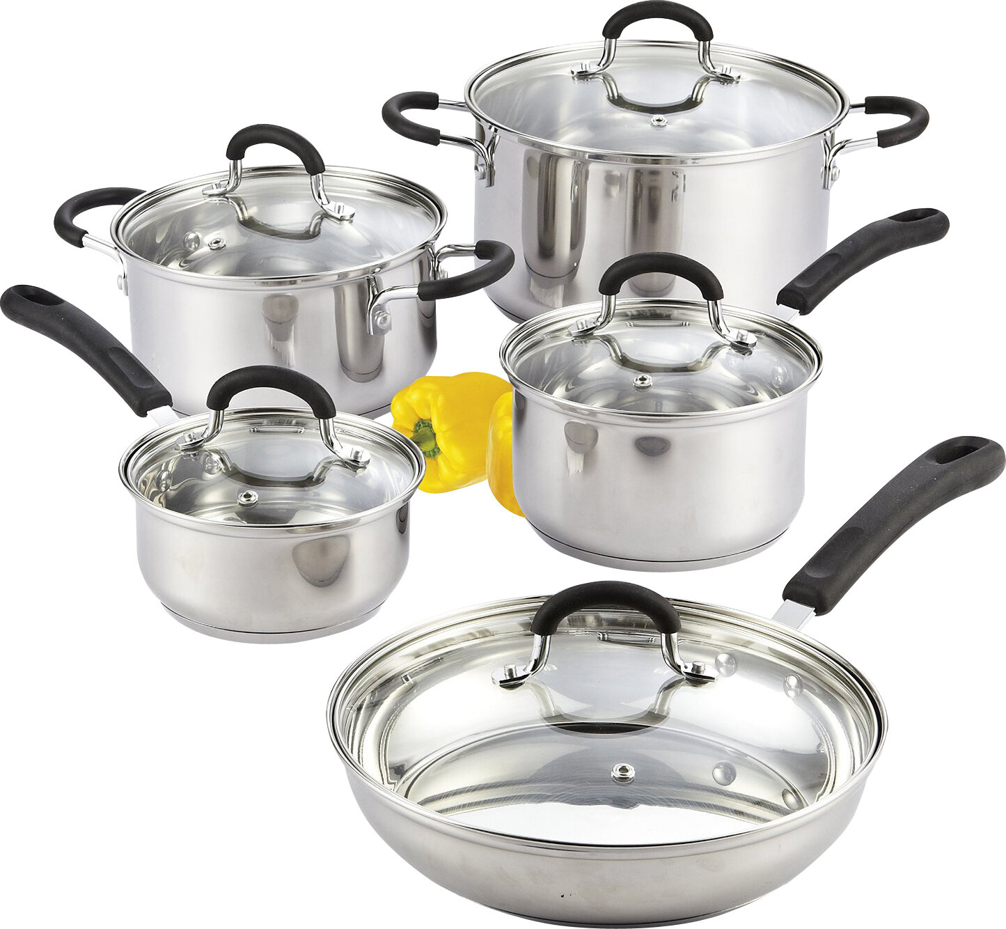 stainless steel cookware sets