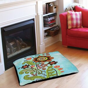 Flower Power Stems Pet Bed