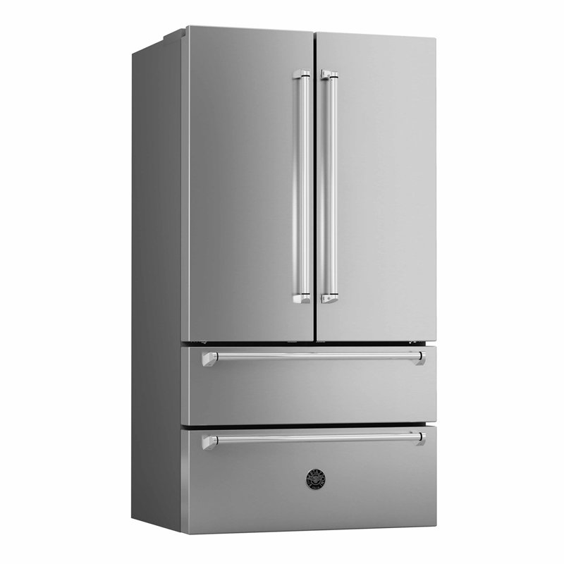 Bertazzoni Master Series Counter Depth 36 French Door 21 Cu Ft Refrigerator Reviews Wayfair