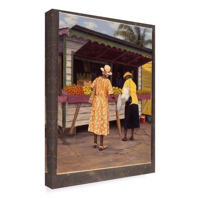 Winston Porter Miss Crystal And Pearl Oil Painting Print On