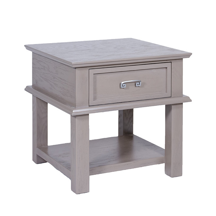 One Allium Way Pinzon End Table With Storage Wayfair