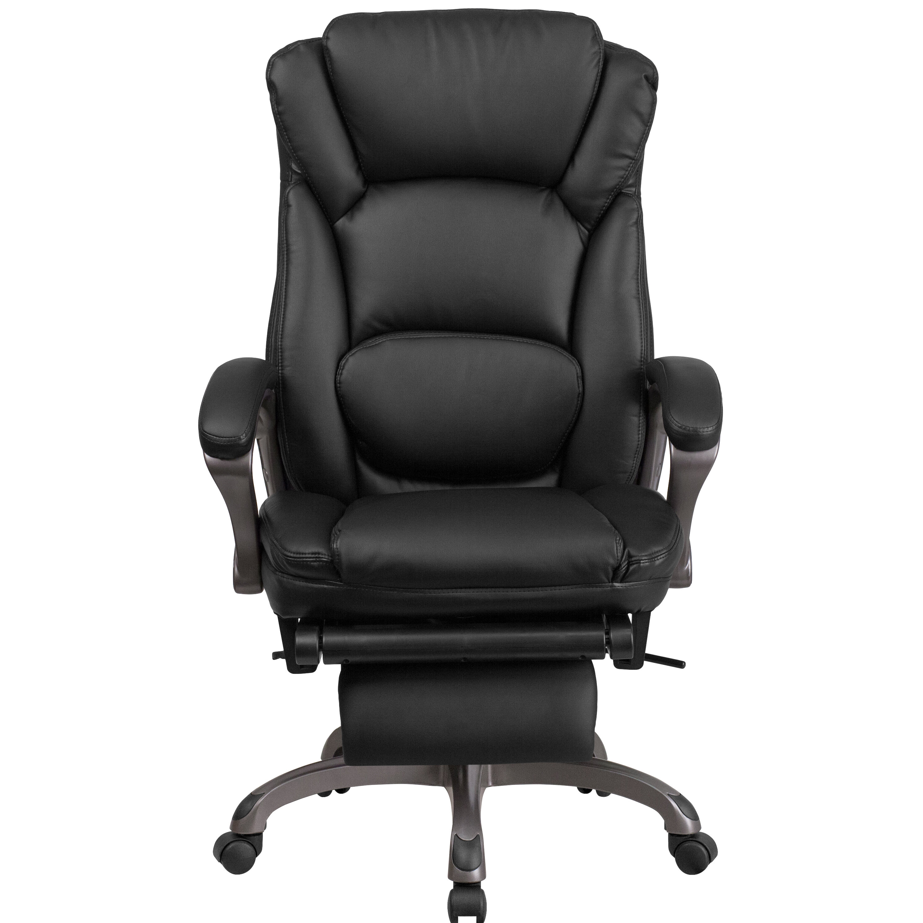 Symple Stuff High Back Black Reclining Swivel With Outer Lumbar