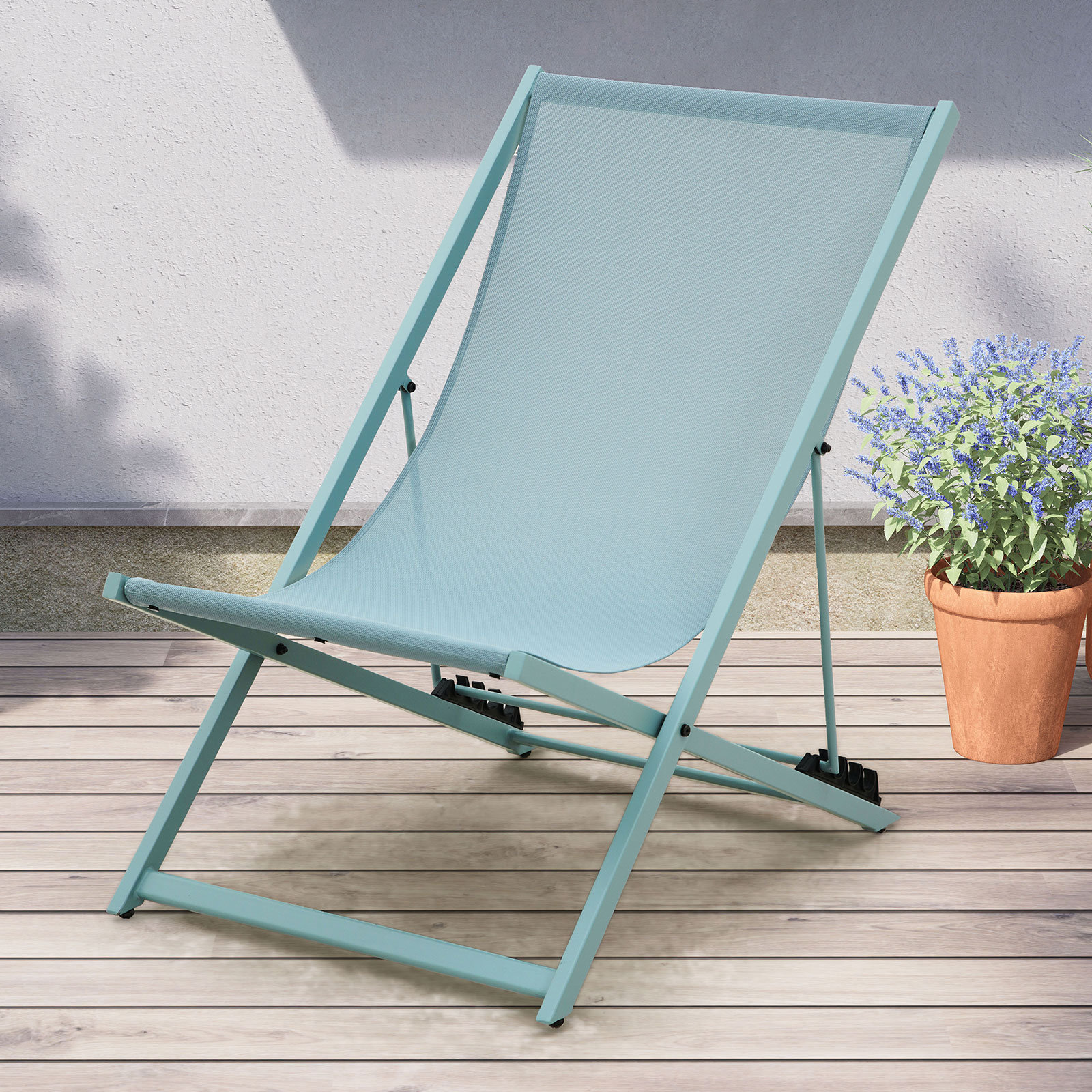 Arlmont & Co. Klodjana Reclining Deck Chair Wayfair