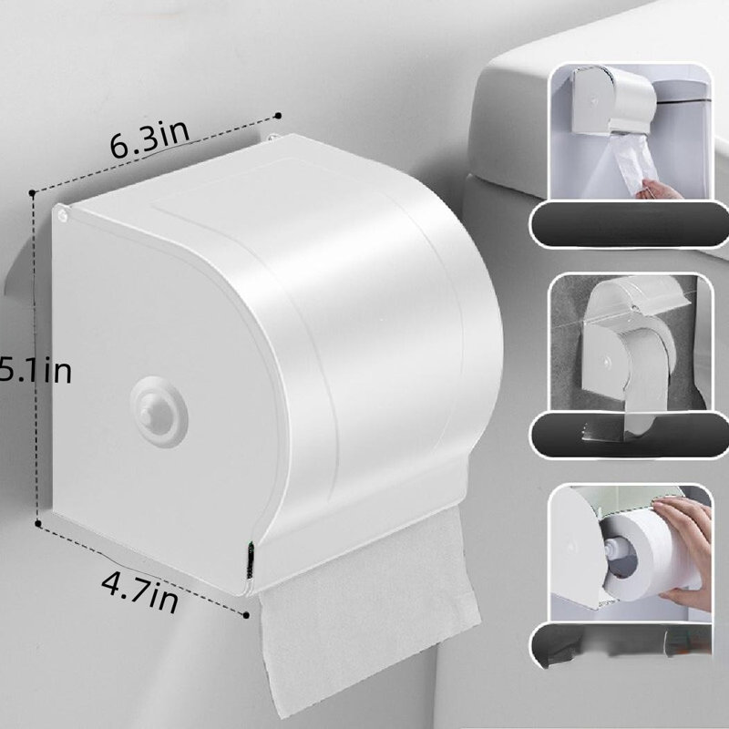Captive Gala Toilet Paper Towel Box Perforation-Free Toilet Paper Box ...