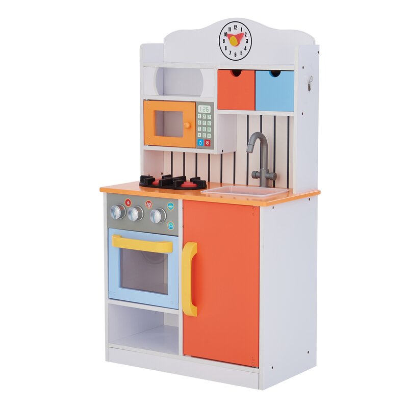 little chef wooden play kitchen