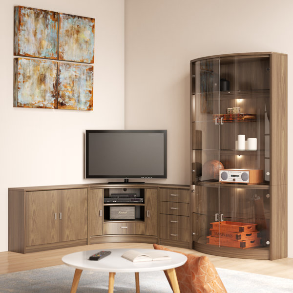 L Shaped Tv Unit Wayfair Co Uk