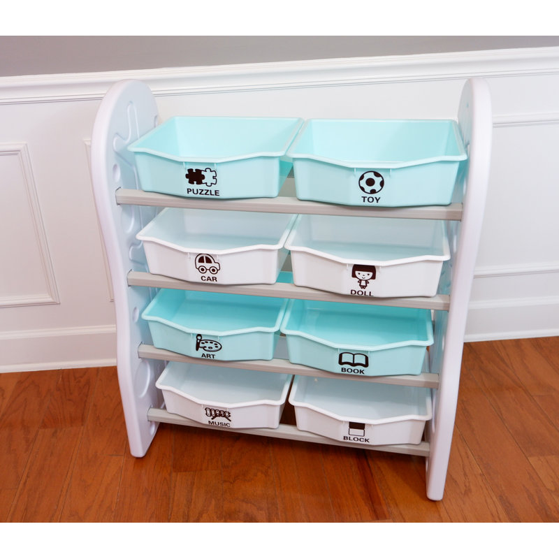 Zoomie Kids Mccrory Fabulous Children S Plastic Book Shelf Toy