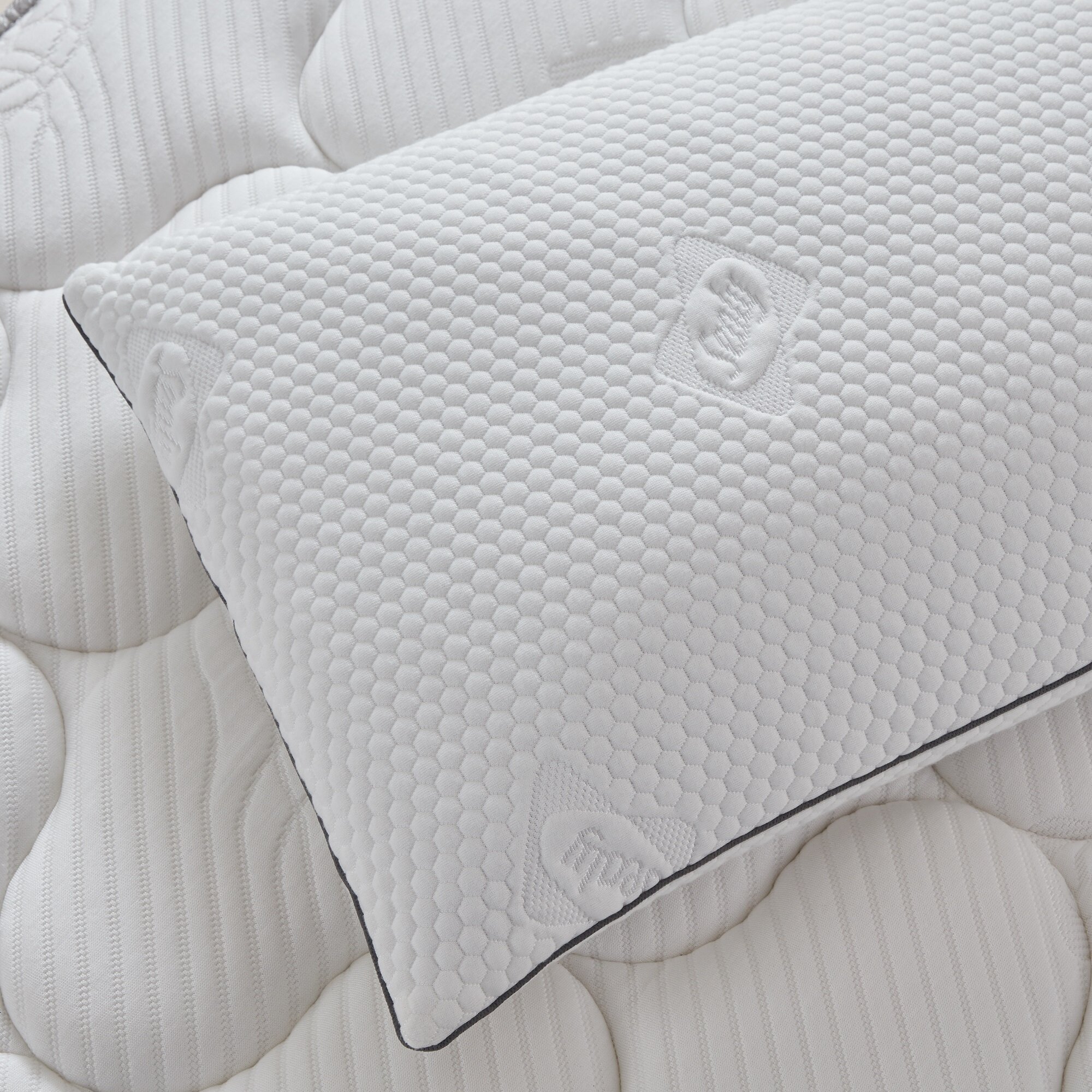 restful nights latex foam pillow