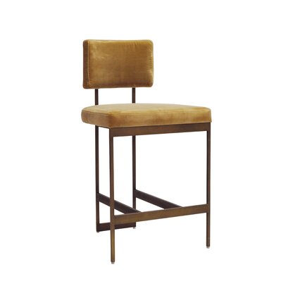 bar stools with bronze legs