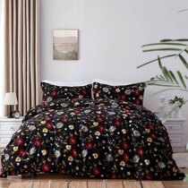 wayfair floral duvet cover