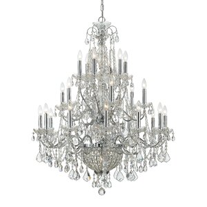 Axton 26-Light Crystal Chandelier