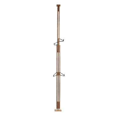 Rad Sportz Bike Rack - Adjustable Hanger for Storing or Displaying Bicycles - Floor to Ceiling Tension Mount