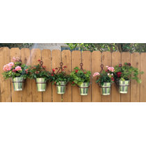 Metal Rail Planters You Ll Love In 2021 Wayfair