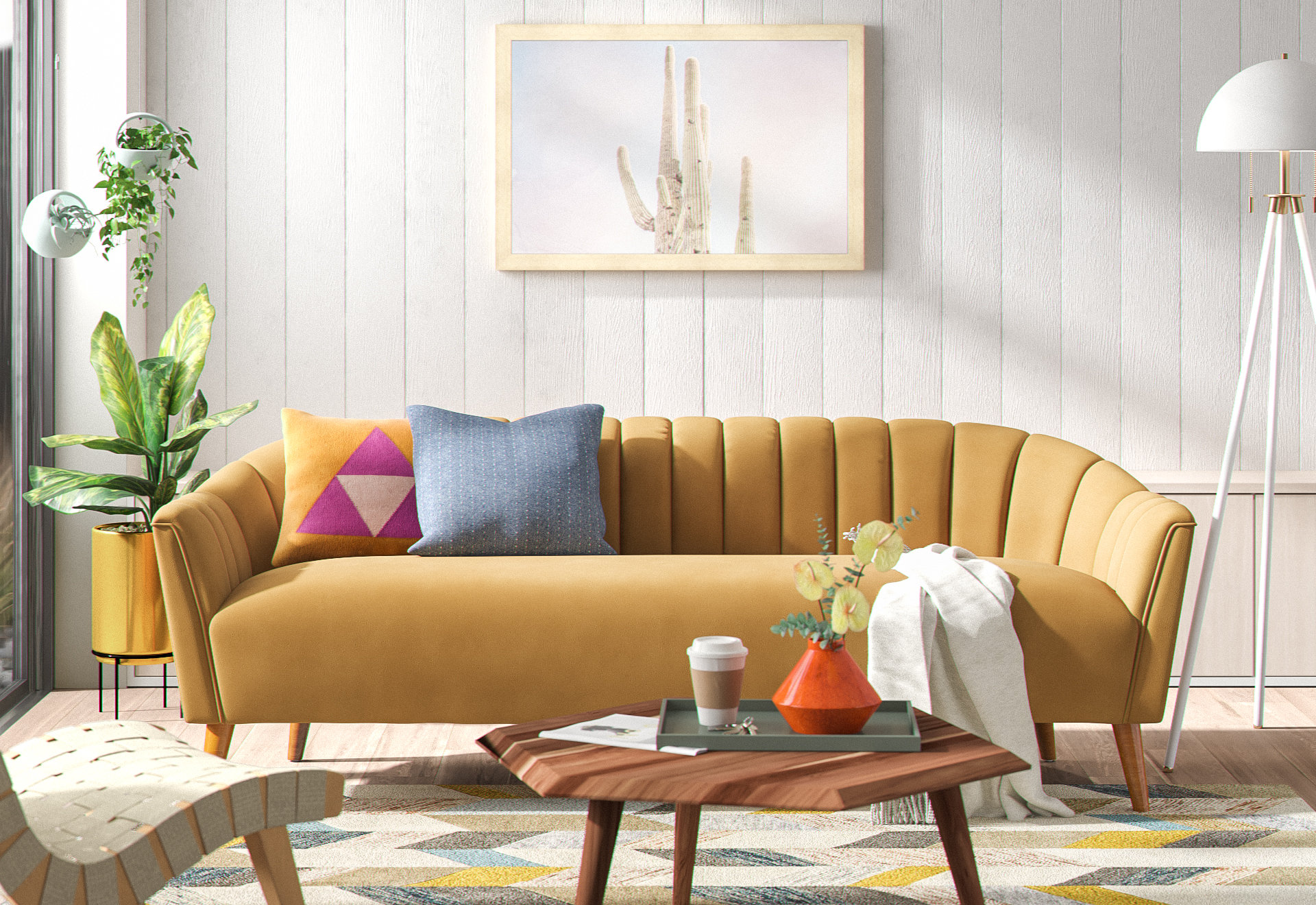 Mid Century Modern Living Room Ideas AllModern