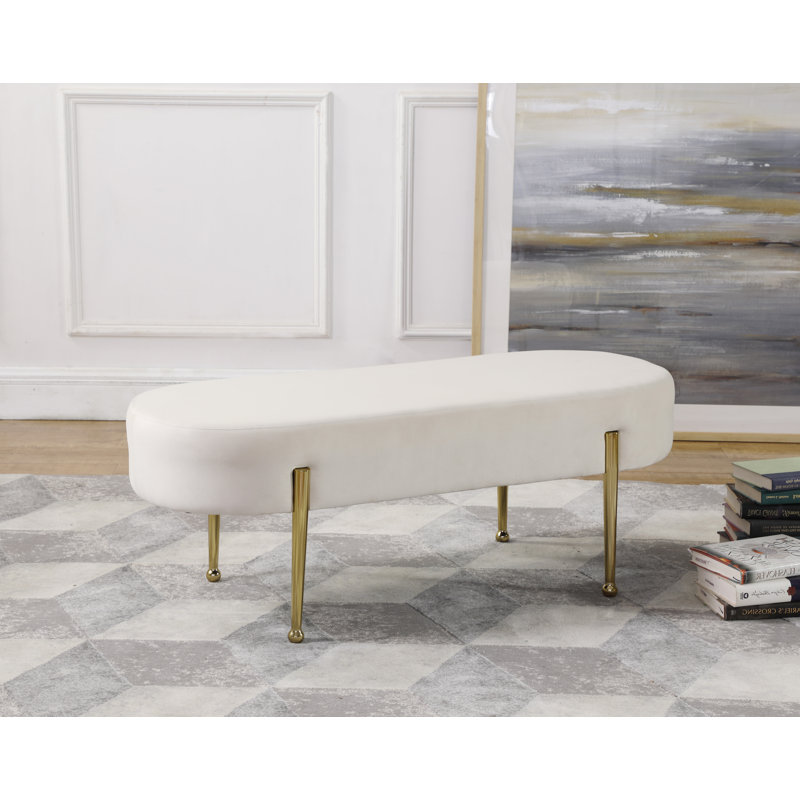 Mercer41 Gravette Upholstered Bench Reviews Wayfair
