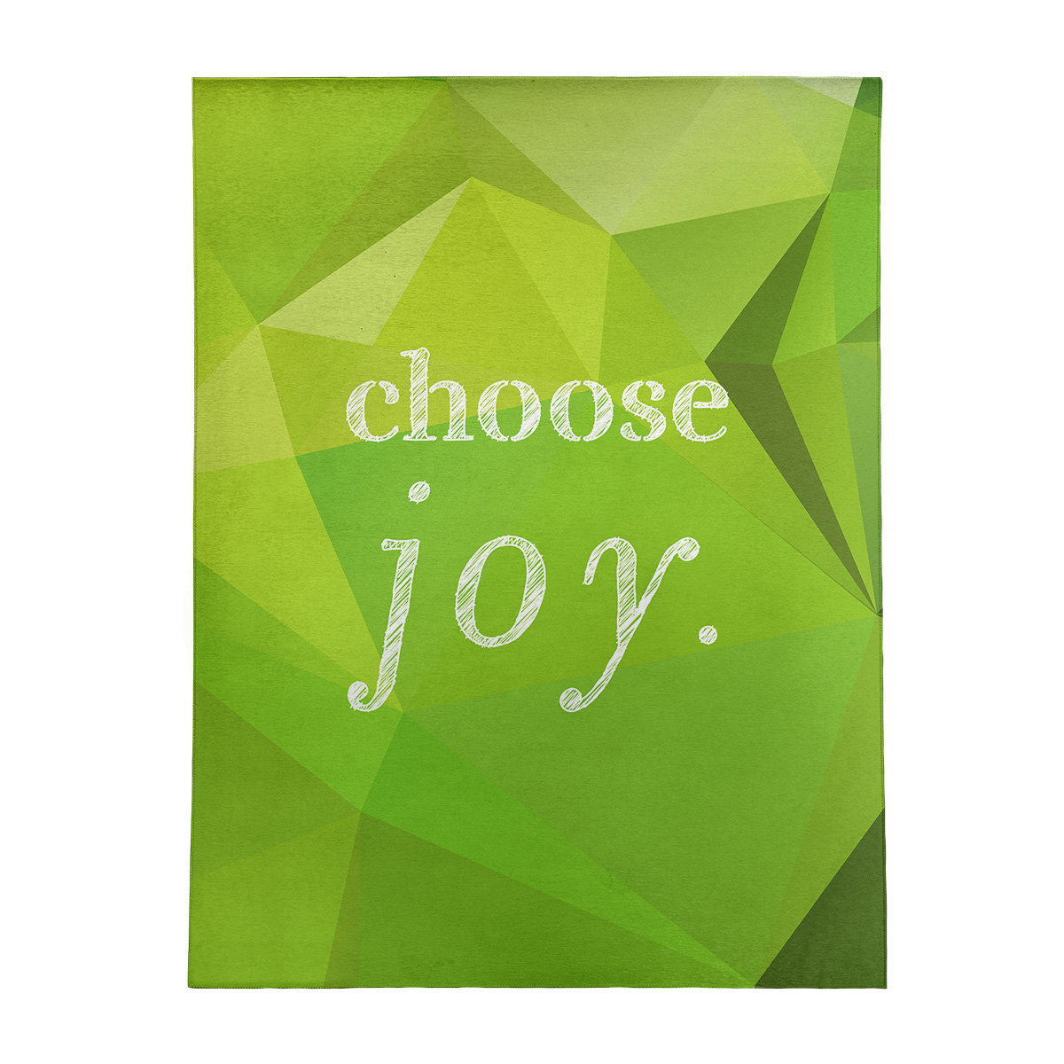 East Urban Home Faux Gemstone Choose Joy Quote Poly Chenille Rug Wayfair