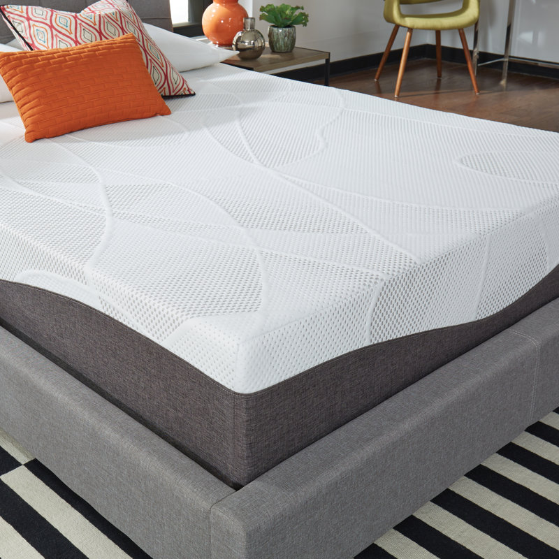 Alwyn Home Prospe 10" Plush Gel Memory Foam Mattress ...