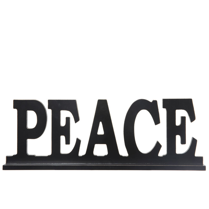 Latitude Run Wood Alphabet Decor Peace With Edges On Base Wayfair,How To Draw Girls Hair For Kids