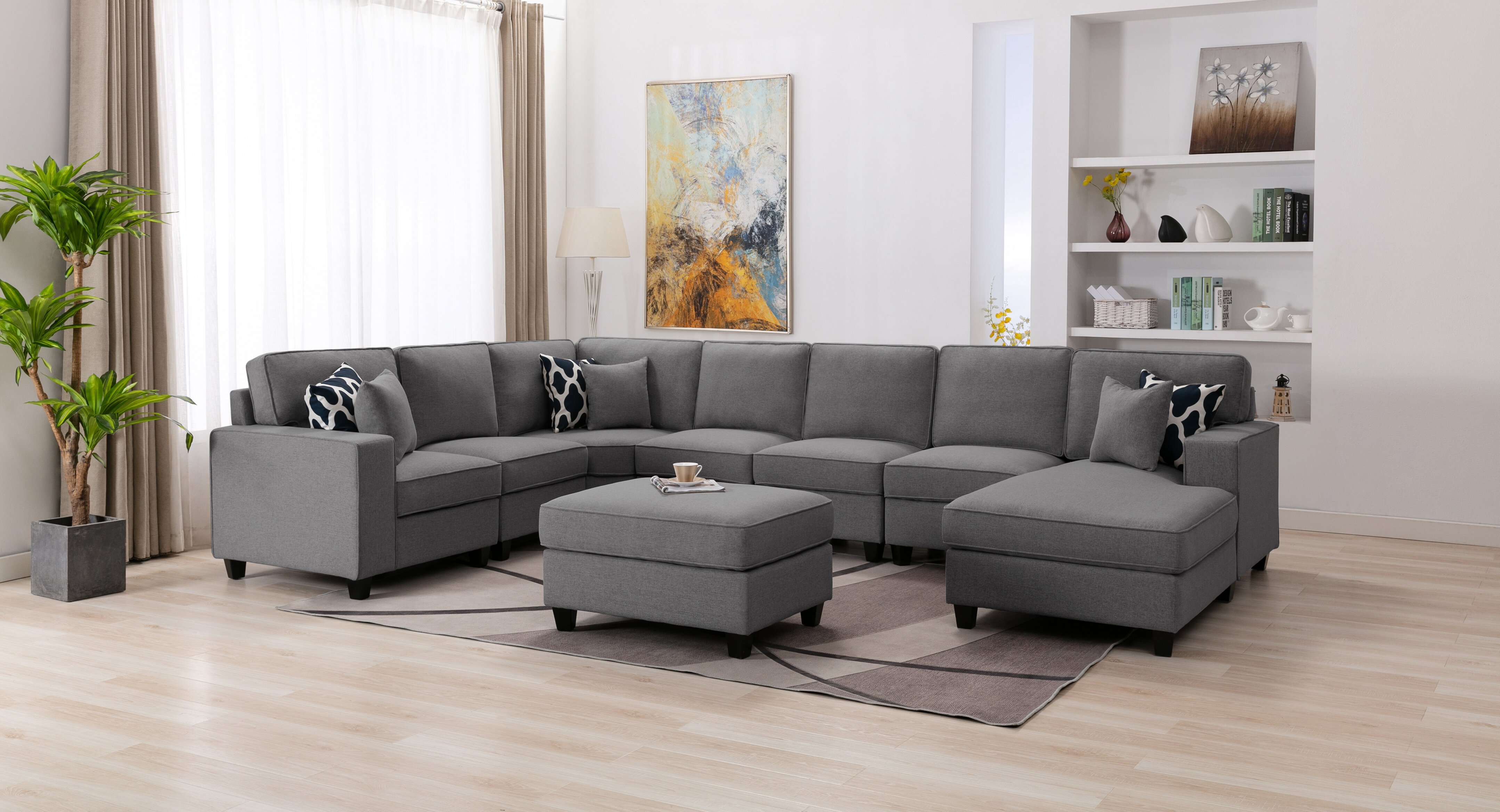 modular living room seating