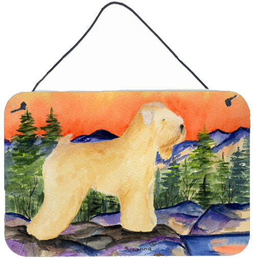 Caroline S Treasures Wheaten Terrier Soft Coated Indoor By Suzanne Staines Painting Print Plaque Wayfair