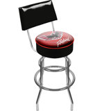 Pontiac 31 Swivel Bar Stool by Trademark Global