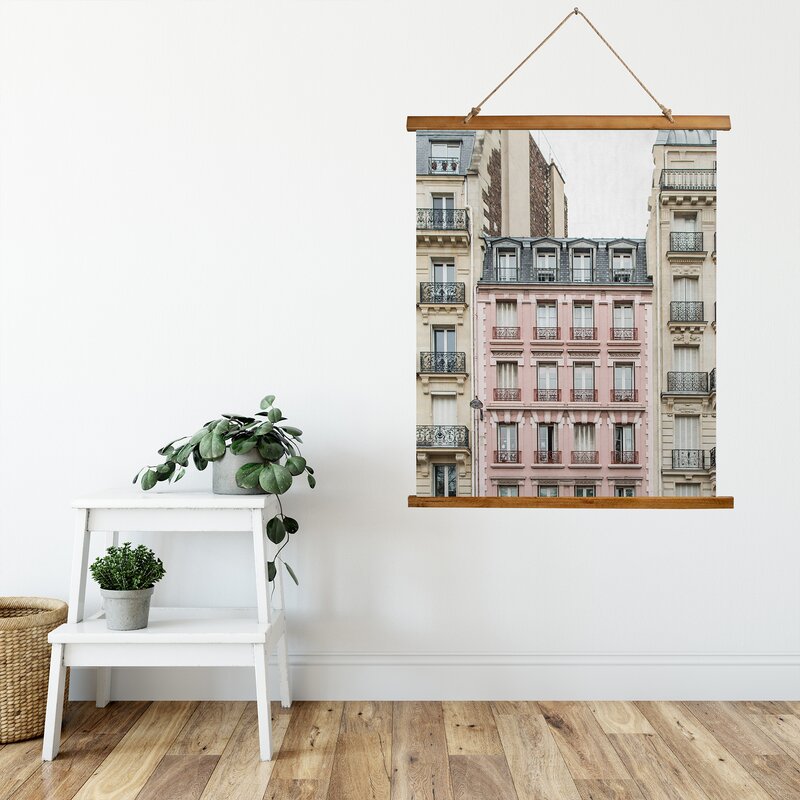 Paris Wall Decorations - Microfiber the Apartment Building, Paris Tapestry