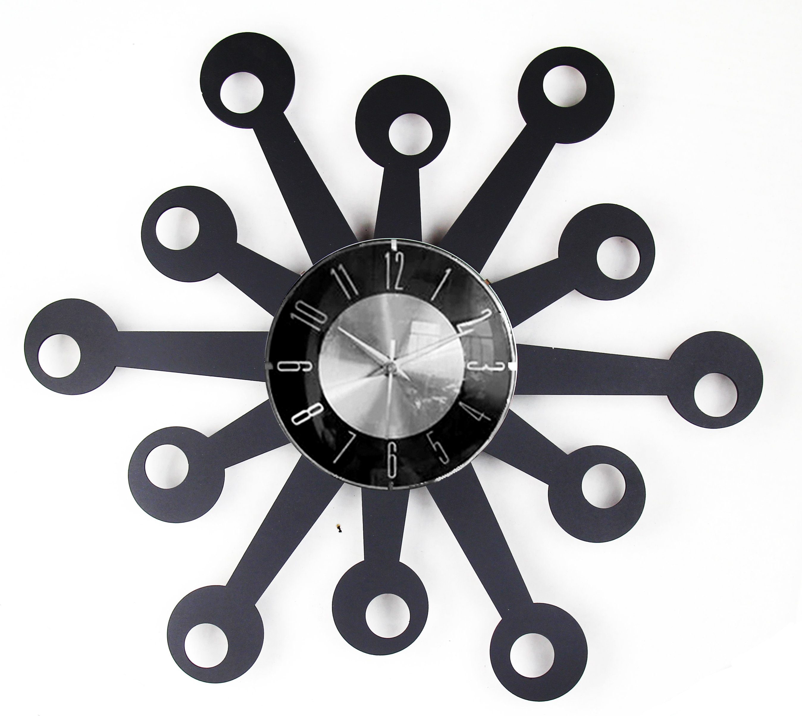 Mid Century Decor 20" Retro Atomic Clock & Reviews Wayfair