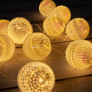 Best Kathleen LED Fairy Light Globe Balls 10 Light Novelty String Lights By The Holiday Aisle Outdoor Lighting Kathleen LED Fairy Light Globe Balls 10 Light Novelty String Lights By The Holiday Aisle Outdoor Lighting
