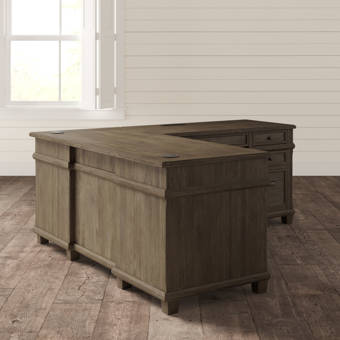 Danville Solid Wood L Shape Executive Desk Reviews