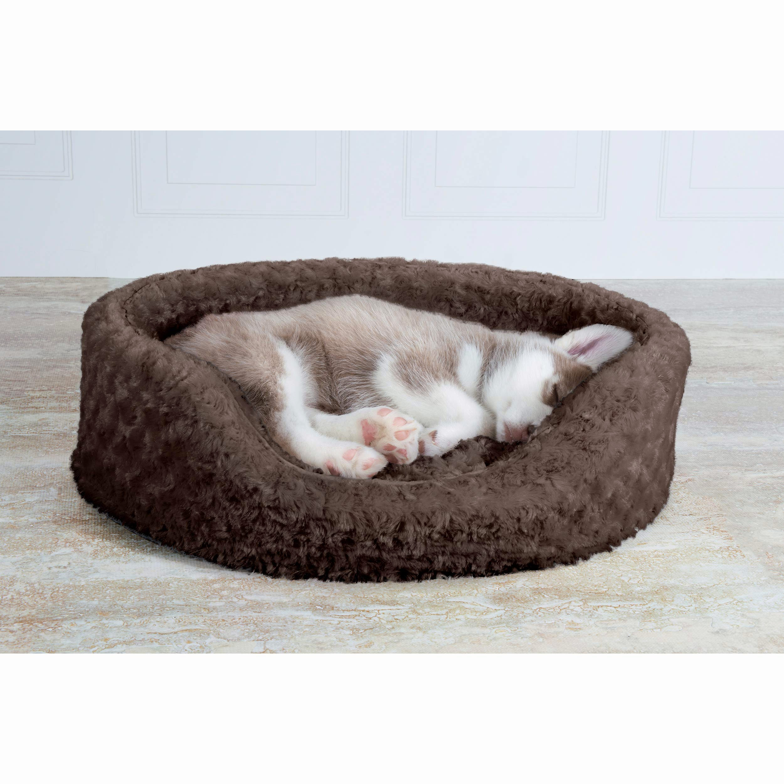 oval dog bed large