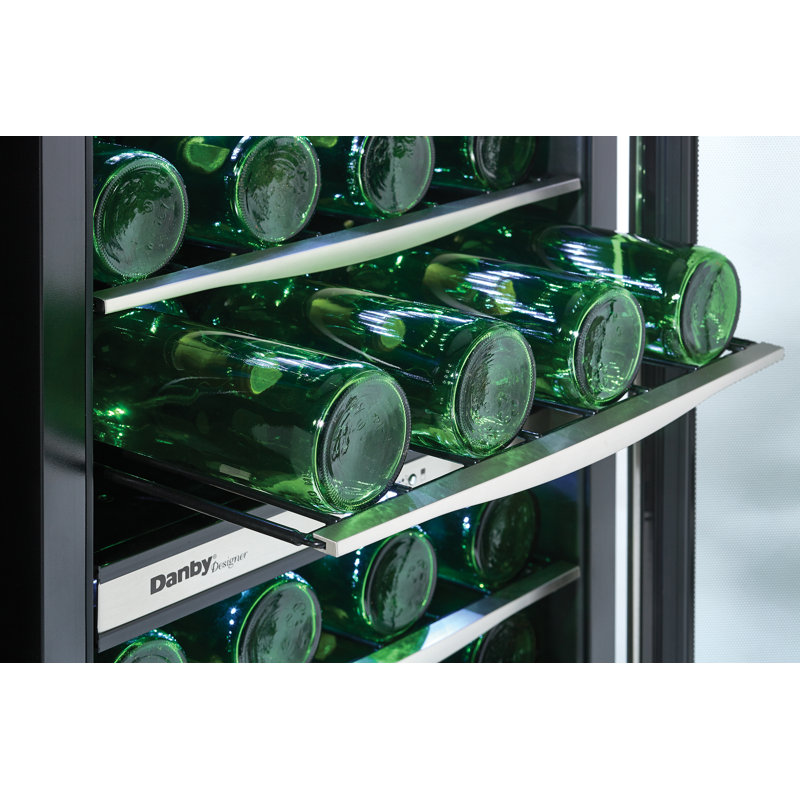 Danby 38 Bottle Dual Zone Freestanding Wine Refrigerator Reviews Wayfair