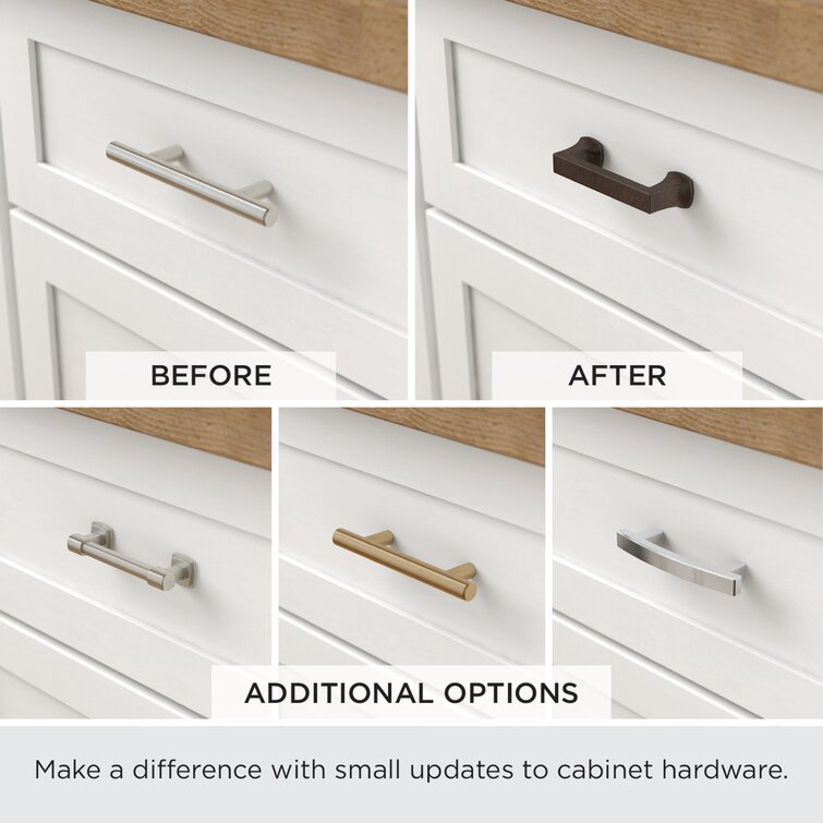OHIYO Cabinet Pull 4inch Drawer Handle Pull Hardware Drawer Handle Pull T Bar Cabinet Pull Kitchen & Furniture Cabinet Drawer Handles 10Pack Pull Drawer