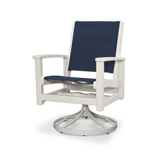 navy blue swivel rocker wayfair