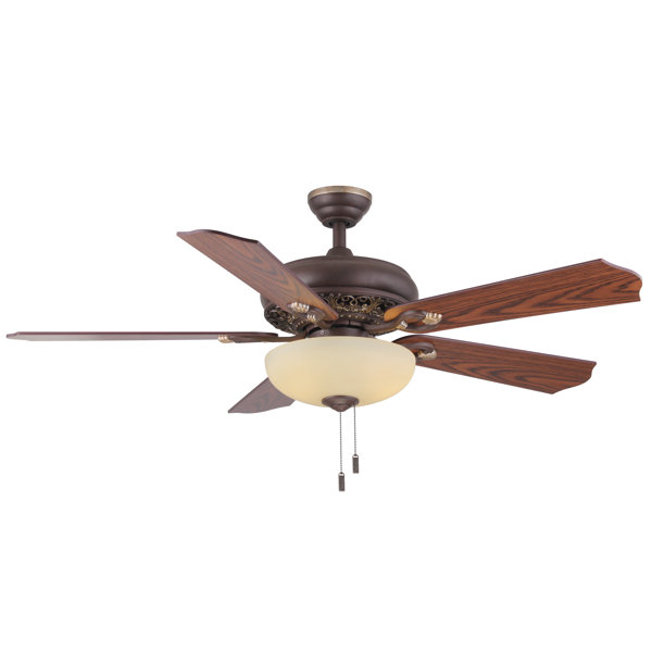 Charlton Home 52 Philipston 5 Blade Ceiling Fan Wayfair