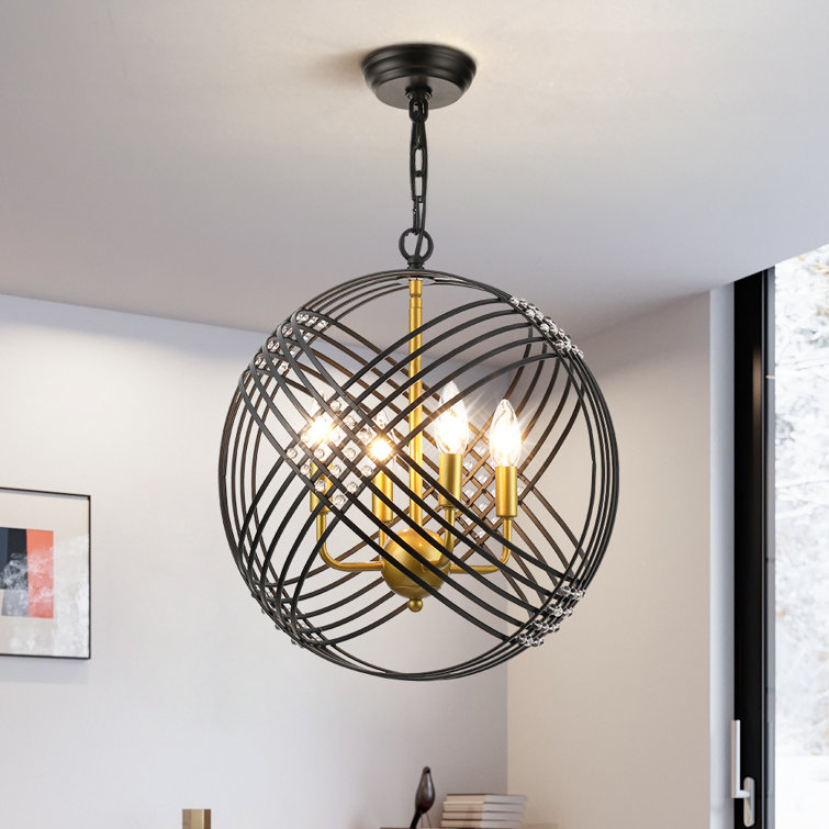 4 globe pendant light Clearance