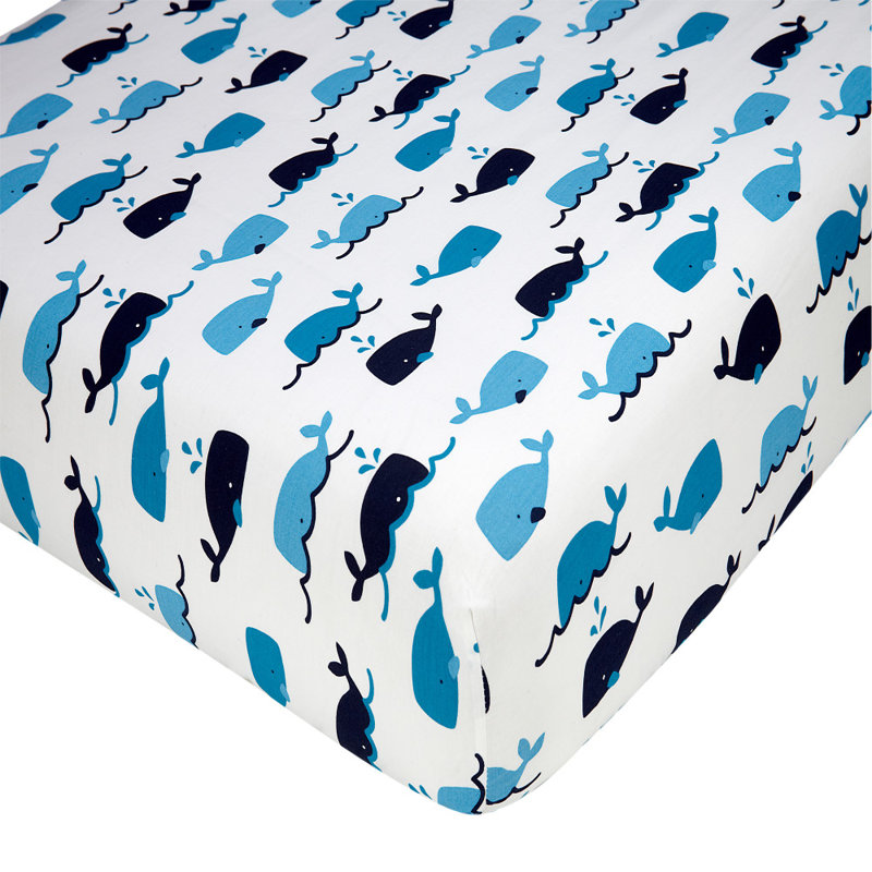 Nautica Kids Kids Whale Of Tale 4 Piece Crib Bedding Set Wayfair