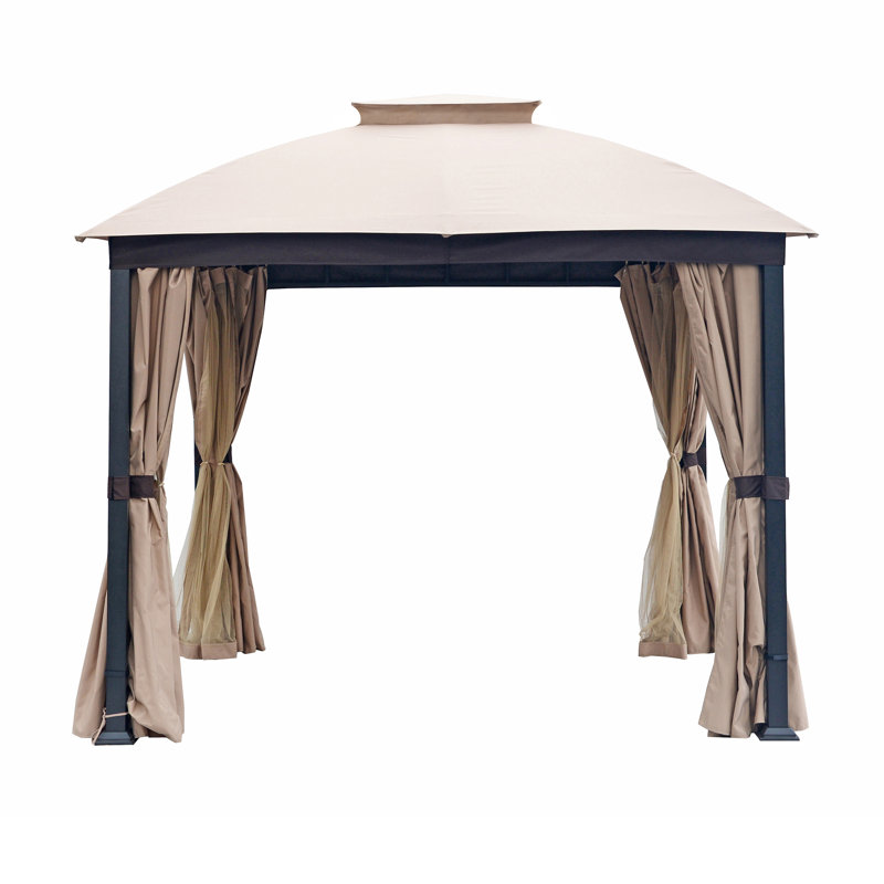 Cloud Mountain Inc 10 Ft W X 10 Ft D Steel Patio Gazebo Wayfair