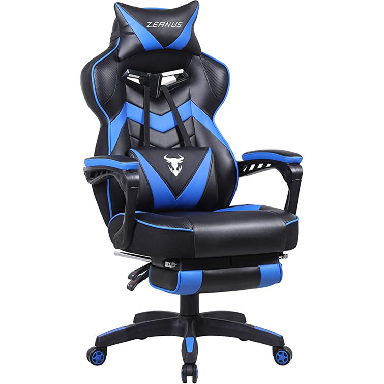 PC Gaming Chair Home Office Chair Racing Computer Chair with Lumbar Support 