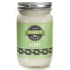 Herbs Soy Mason Jar Candle