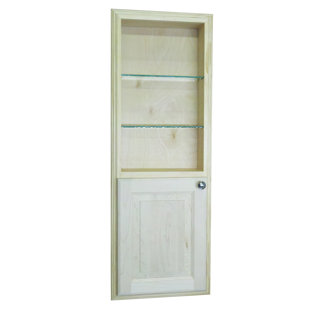 Baldwin 15.5" W x 43.5" H Recessed Cabinet by