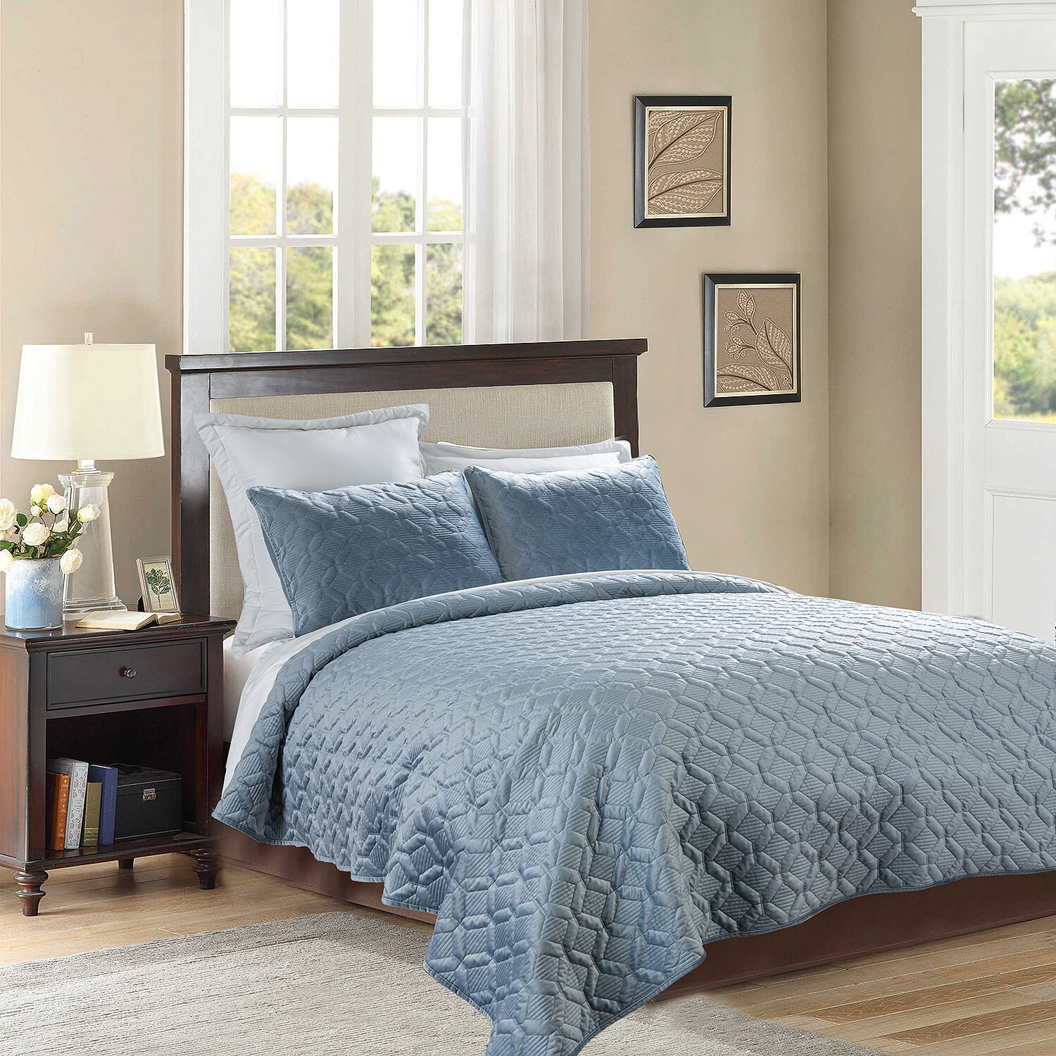 Blue Velvet Bedding You Ll Love In 2021 Wayfair