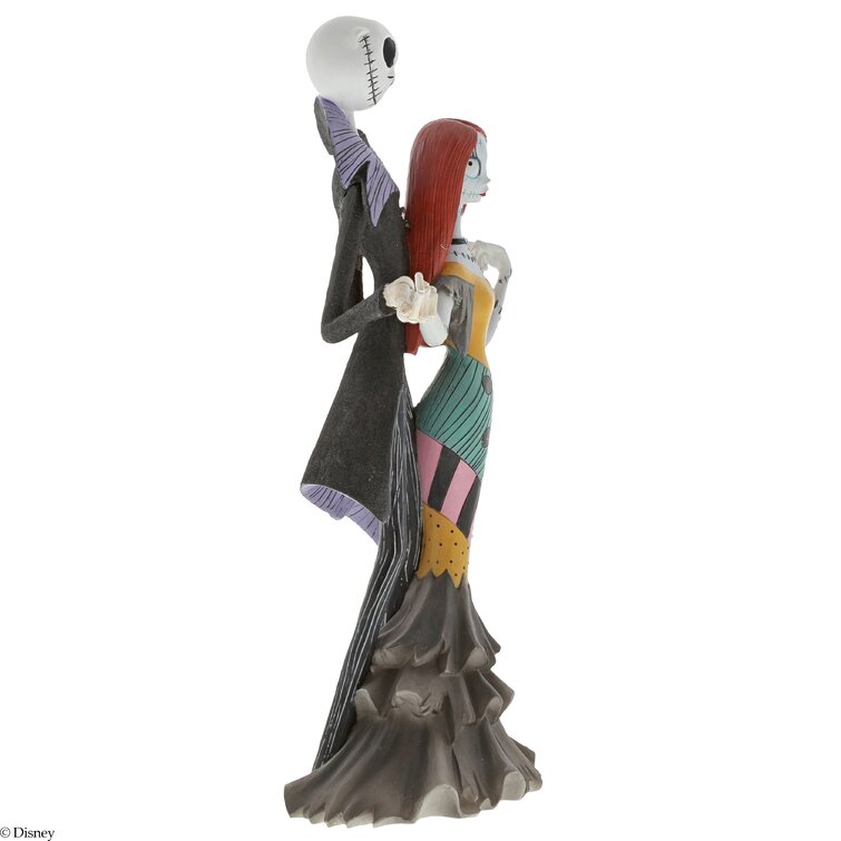 Disney Showcase Collection Jack and Sally Disney Figurine | Wayfair.co.uk