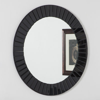 Decor Wonderland The Glow Modern Frameless Wall Mirror