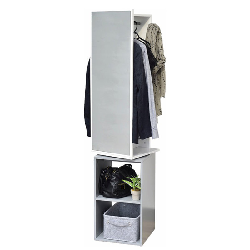 Evideco Modern D 360 Swiveling Storage Cabinet Coat Rack Wayfair