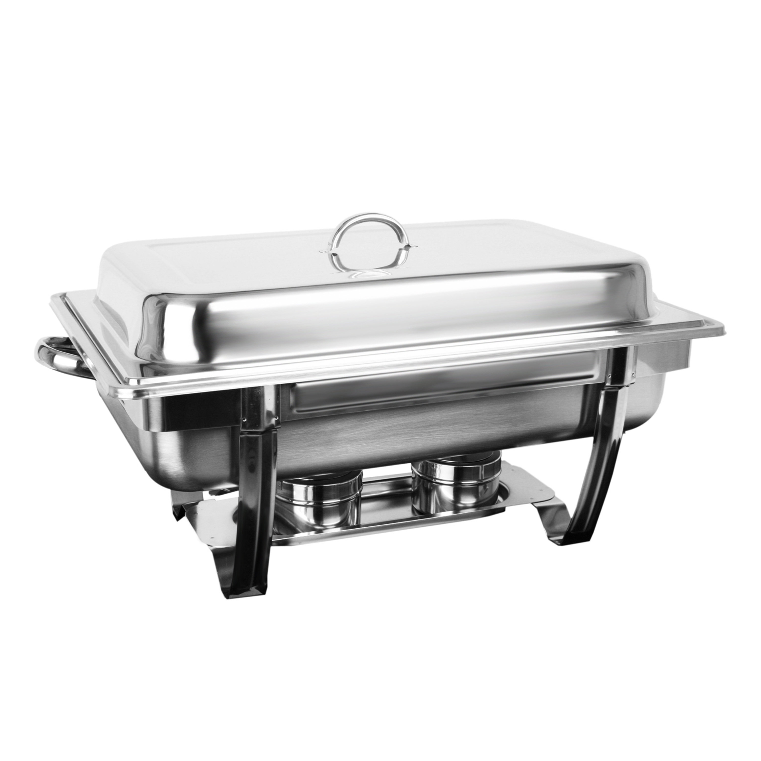 4 Pack 8 Quart Royal Rectangular Crown Chafing Dish Sets Food Warmers