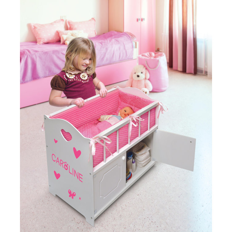 dolls cot bedding