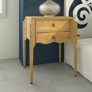 Jazmyn End Table by Alcott Hill