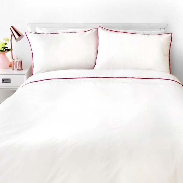 Home Furniture Diy Catherine Lansfield Multi Pom Pom Duvet