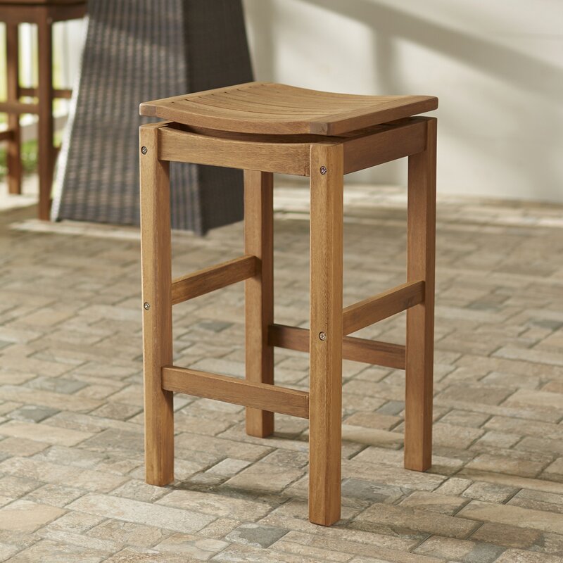 Beachcrest Home Mallie 29 5 Patio Bar Stool Reviews Wayfair