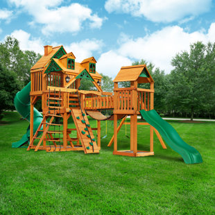 gorilla playsets catalina wooden swing set